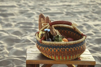 Colorful Woven Basket