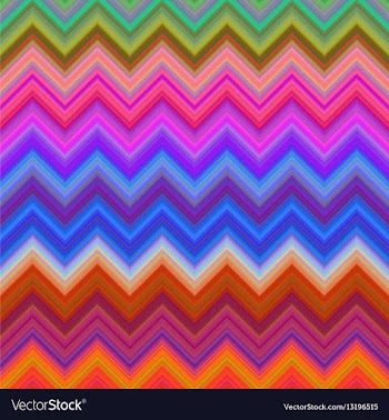 Colorful zigzag stripe pattern background design vector image