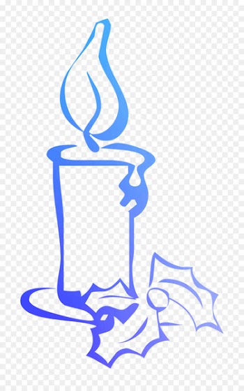 Coloring book Drawing Candle Birthday Image -  