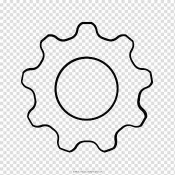 Coloring book Drawing Gear , fiore transparent background PNG clipart