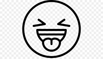 Coloring Book for Emoji Face with Tears of Joy emoji Emoji Kids - laughing vector 