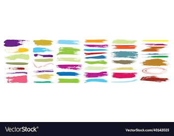 coloring grunge brush stock