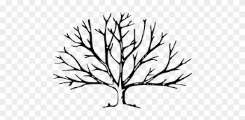 Coloring Trend Medium Size Cutting Down Trees Tree - Tree With No Leaves