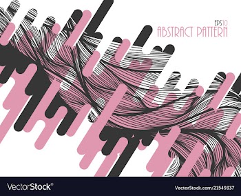 Colors art pattern on a white vector image