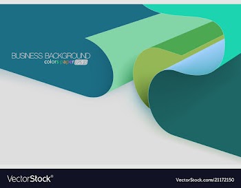 Colors paper concepts vector image