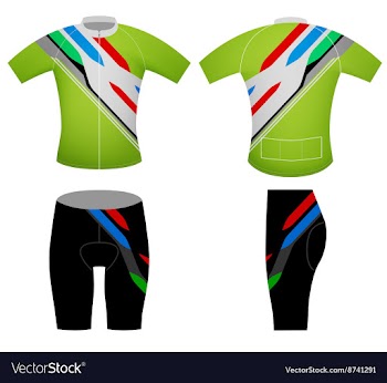 Colors shaped t shirt vector image