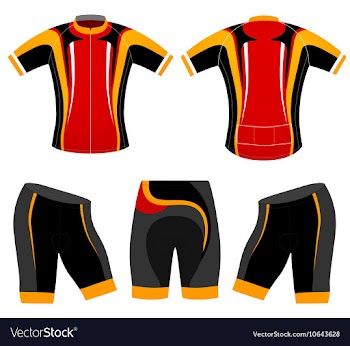 Colors sports t shirt vector image