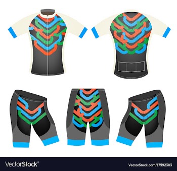 Colors style sports t-shirt vector image