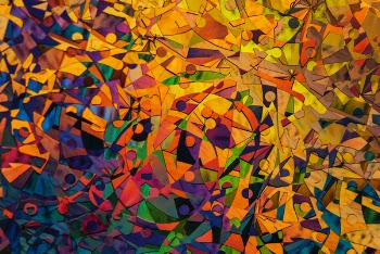 colourful abstract Painting
