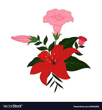 colourful floral design