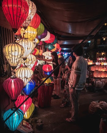 Colourful Paper Lanterns