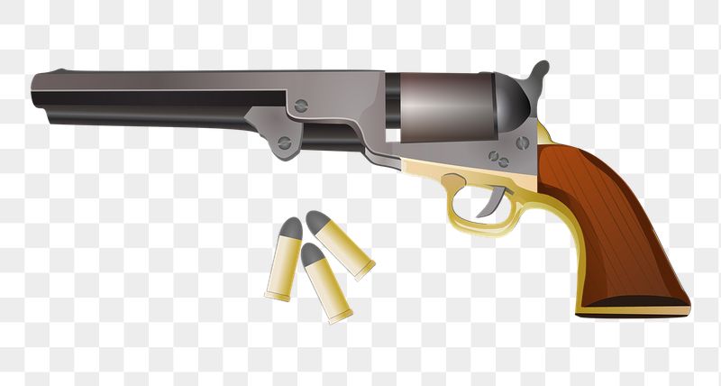 Colt gun png sticker, transparent | Free PNG - rawpixel