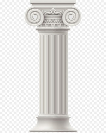 Column Clip art - Vector -painted European-style Roman column 