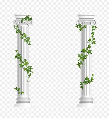 Column Ionic order Euclidean vector Stock photography - Decorative columns 