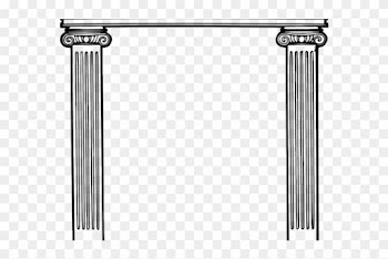 Columns Clipart Roman Border - Roman Column Page Border