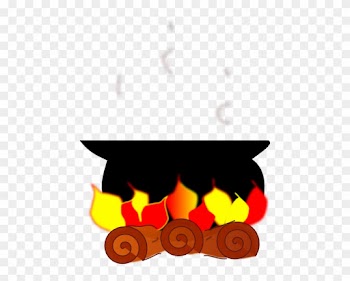 Com Cooking Pot On Fire - Cooking Pot On Fire Clipart
