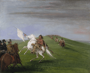 Comanche Meeting the Dragoons (1834&ndash;1835) | Free Photo - rawpixel
