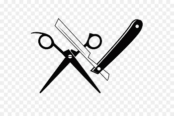 Comb Barber Hairstyle Hairdresser - Vector barber tools 