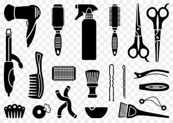 Comb Hairdresser Clip art - Hairdressing tool icon design image 