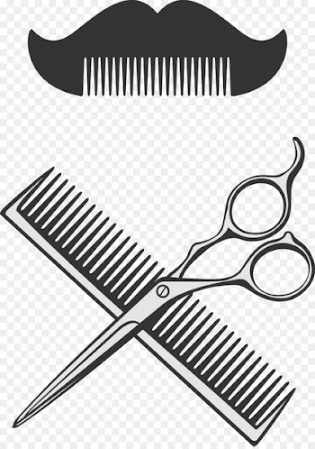 Comb Scissors Barber - Barber comb and scissors vector 