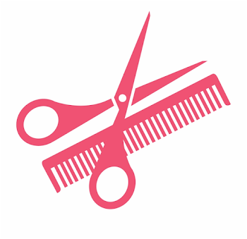 Comb Scissors Clip Art Hairdressing Transprent Png - Beauty Salon ...