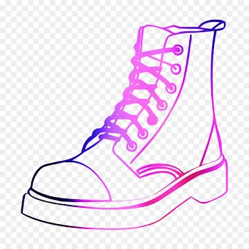 Combat boot Drawing Shoe Knee-high boot -  