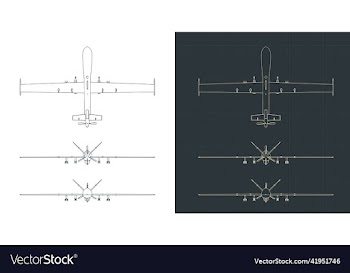 combat drone blueprints