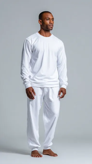 Comfortable Slim Fit White Tracksuit for Men Comfortable Slim Fit White Tracksuit for Men