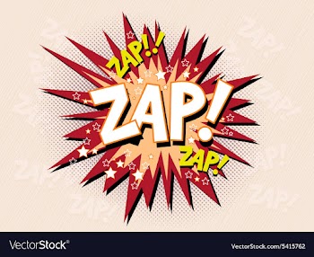 Comic book explosion vector image