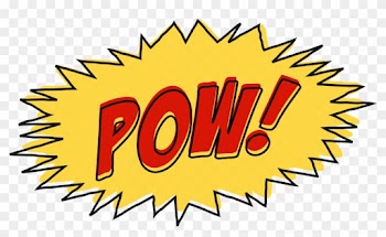 Comic Book Sound Effect No Background - Comic Book Pow Png