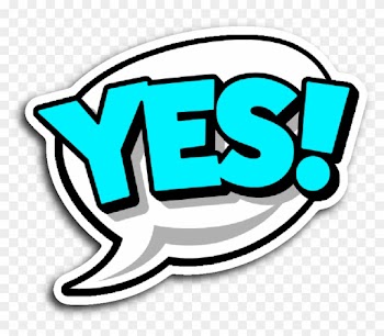 Comic Book Speech Balloon Stickers - Transparent Background Comic Word Bubble