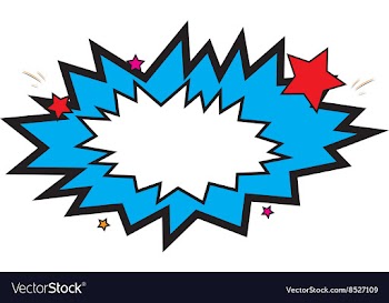 Comic Burst vector image
