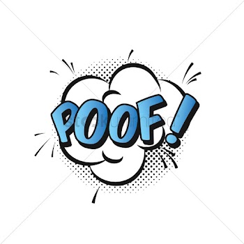 Comic effect poof