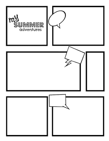 Comic strip png 2 » PNG Image