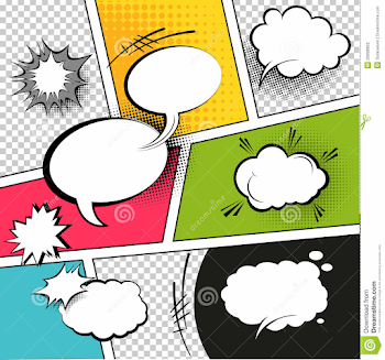 Comic Strip Speech Bubbles stock vector. Illustration of graphic ...