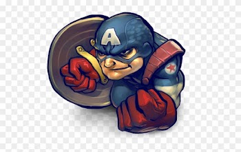 Comics Captain America Icon Skin For Agar - Logo Dream League Soccer Superhero