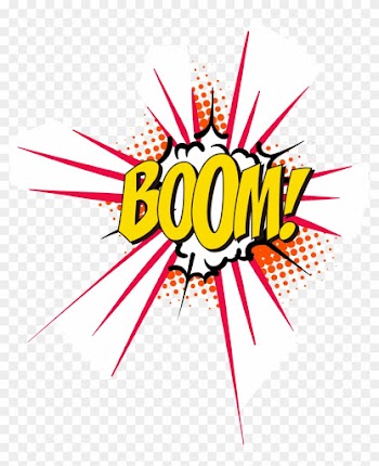 Comics Explosion Cartoon - Cartoon Boom Png Cloud