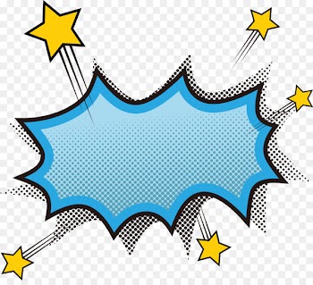 Comics Explosion Clip art - Vector blue explosion 