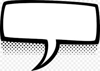 Comics Speech balloon Clip art - black bubble 