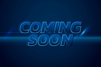 Coming soon 3D blue neon speed text… | Free stock illustration | High Resolution graphic