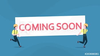 Coming soon announcement