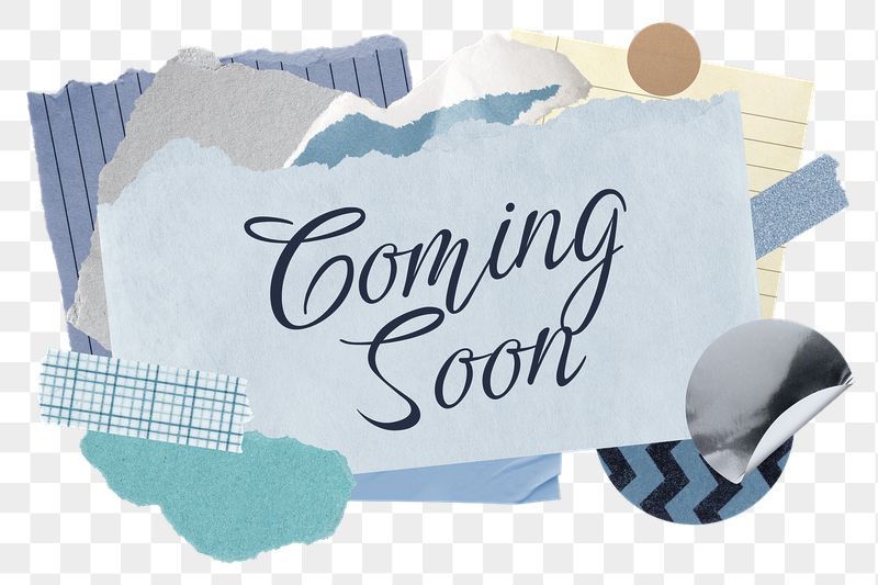 Coming soon png word sticker | Free PNG - rawpixel
