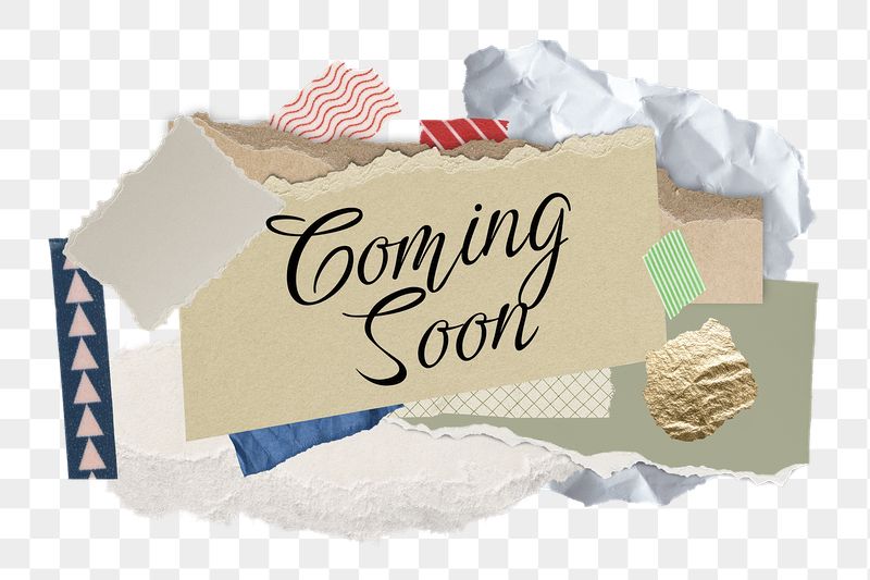 Coming soon png word sticker | Free PNG - rawpixel