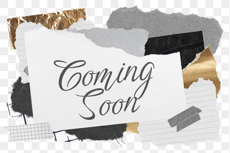 Coming soon png word sticker | Free PNG - rawpixel