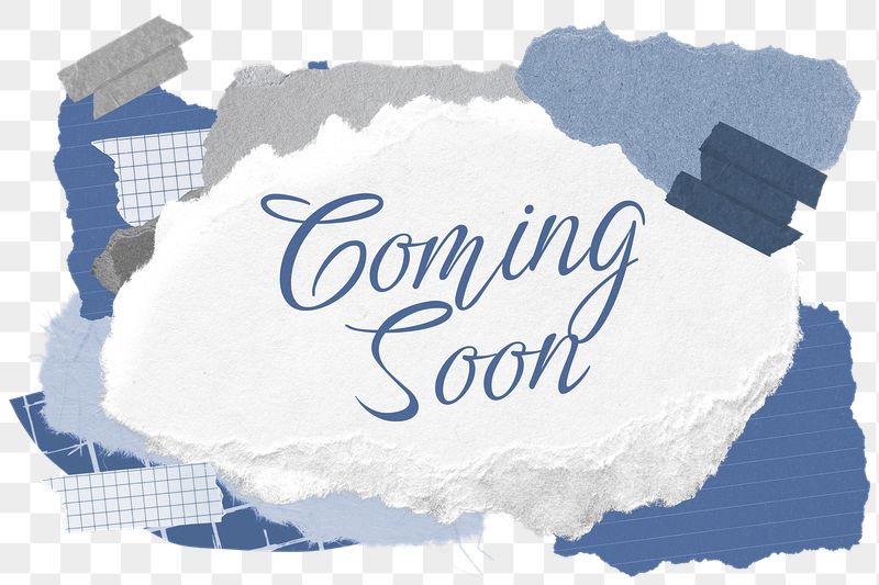 Coming soon png word sticker | Free PNG - rawpixel