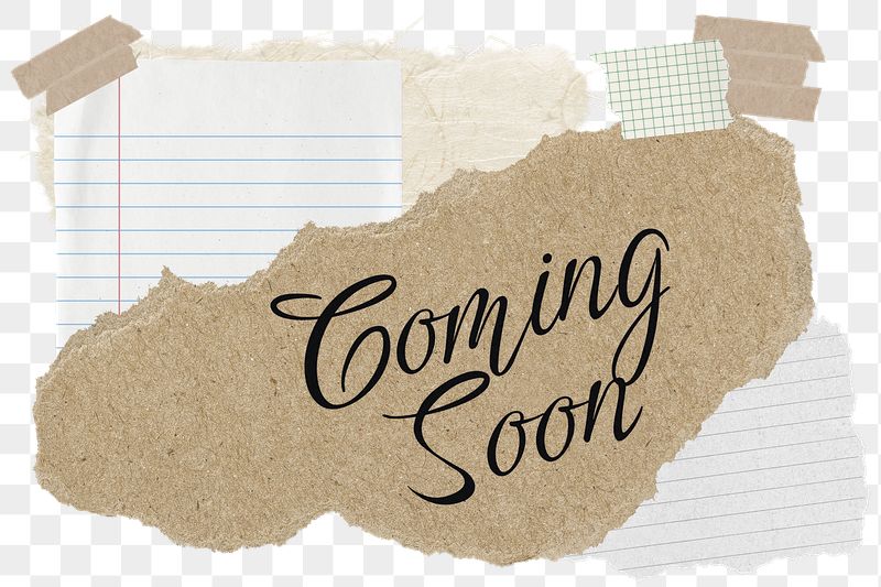 Coming soon png word sticker | Free PNG - rawpixel