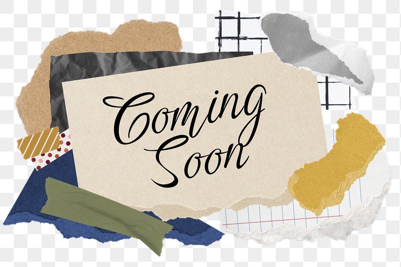 Coming soon png word sticker | Free PNG - rawpixel