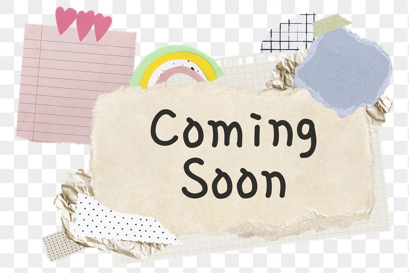 Coming soon png word sticker | Free PNG - rawpixel