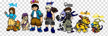Comish: digimon characters, anime character illustrations transparent background PNG clipart