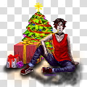 Comm Big Christmas Baxter transparent background PNG clipart